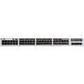 Cisco C9300L-48T-4G-E Switch Catalyst - 48 puertos - Administrable - Gigabit Ethernet - 1000Base-T, 1000Base-X - Compatible con 3 capas - Modular - 4 ranuras SFP - Consumo de energía de 350 W - Par trenzado, fibra óptica - Montaje en bastidor