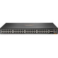 HPE Aruba JL667A Switch 6300F de 48 puertos de 1 GbE y 4 puertos SFP56 - 48 puertos - Administrable - Compatible con 3 capas - Modular - 4 ranuras SFP - Par trenzado, fibra óptica - 1U de alto - Montaje en rack