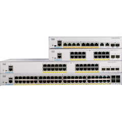 Cisco C1000-24FP-4G-L Conmutador Ethernet - 24 puertos - Administrable - Compatible con 2 capas - Modular - 4 ranuras SFP - Par trenzado, Fibra óptica - Garantía limitada de por vida POE 4X1G SFP