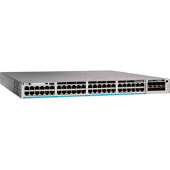 Cisco C9300-48UN-E Switch - 48 puertos - Administrable - Compatible con 3 capas - Modular - Consumo de energía de 1100 W - Presupuesto PoE de 645 W - Par trenzado - Puertos PoE - 1U de alto - Montable en bastidor - Garantía limitada de por vida