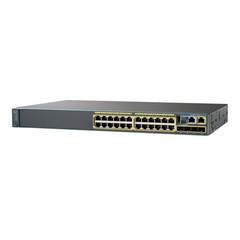 Cisco Catalyst WS-C2960X-24TD-L dispositivo de redes Gestionado L2 Gigabit Ethernet (10/100/1000) Negro