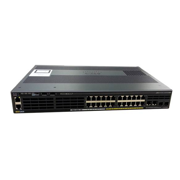 Cisco Catalyst WS-C2960X-24TS-LL dispositivo de redes Gestionado L2/L3 Gigabit Ethernet (10/100/1000) Negro