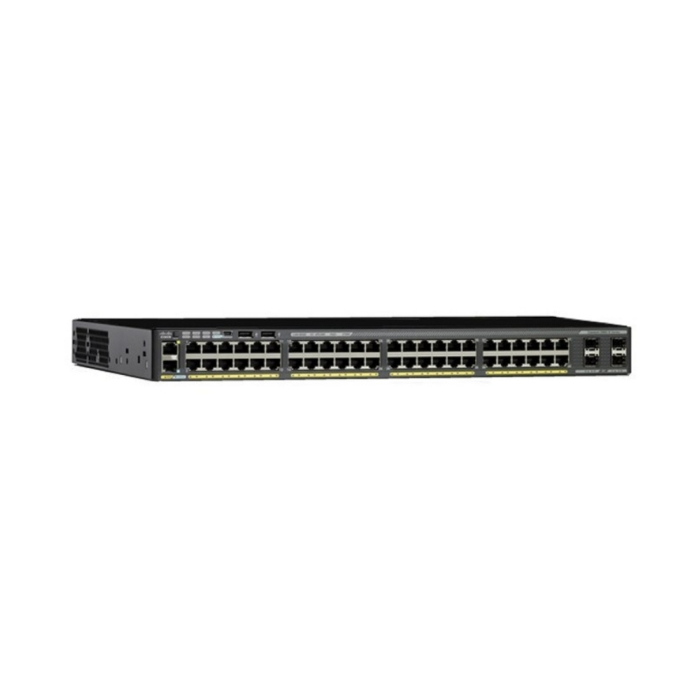 Cisco Small Business WS-C2960X-48LPS-L dispositivo de redes Gestionado L2/L3 Gigabit Ethernet (10/100/1000) Energía sobre Ethernet (PoE) 1U Negro