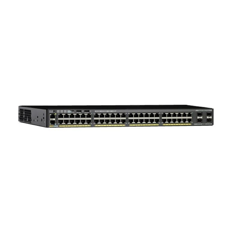 Cisco WS-C2960X-48TS-L dispositivo de redes Gestionado L2 Gigabit Ethernet (10/100/1000) 1U Negro