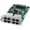 Cisco NIM-ES2-8-P Switch LAN Gigabit Ethernet de capa 2 PoE/PoE+ de 8 puertos NIM - Para redes de datos - 8 x RJ-45 10/100/1000Base-TX PoE+ LAN - Par trenzadoGigabit Ethernet - 10/100/1000Base-TX - 1 Gbit/s