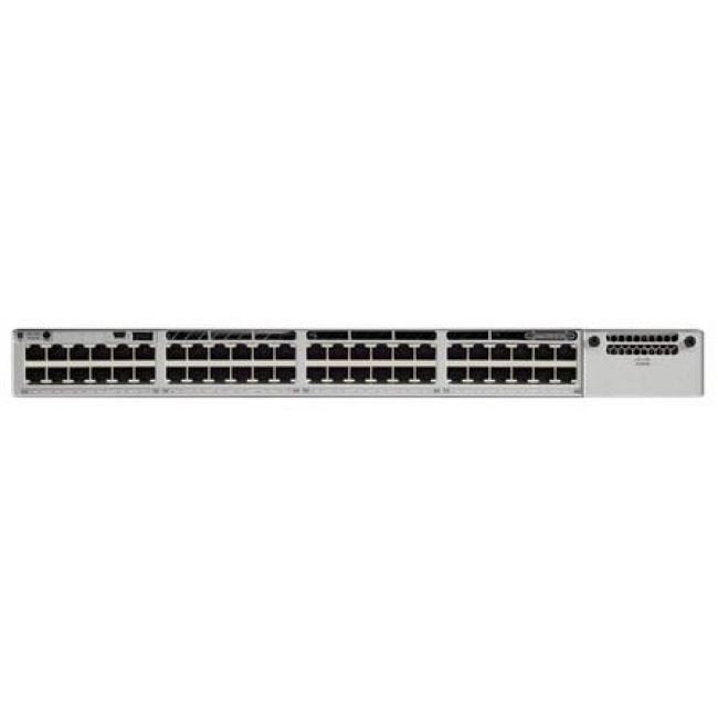 Cisco C9300-48T-E Catalyst, Network Essentials - 48 puertos - Administrable - Compatible con 2 capas - Par trenzado