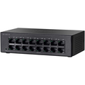 Cisco SF110D-16 No administrado L2 Fast Ethernet (10/100) Negro