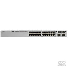 Cisco C9300L-24P-4G-A Catalyst 9300 Enlaces ascendentes fijos de 24 puertos PoE+, enlaces ascendentes 4X1G, Network Advantage-Administrable-Gigabit Ethernet-1000Base-T, 1000Base-X-Compatible con 3 capas