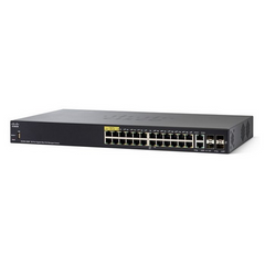 Cisco Small Business SF220-24P-K9 Gestionado L2 Fast Ethernet (10/100) Negro