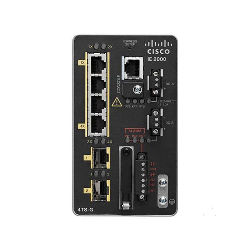 Cisco IE-2000-4TS-G-B Switch Gestionado Fast Ethernet (10/100) Negro