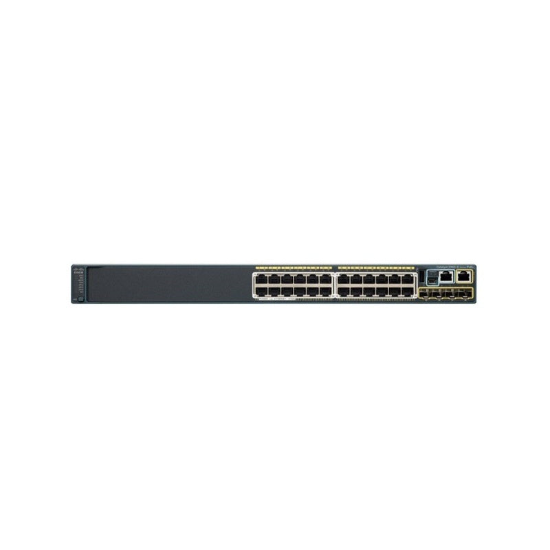 Cisco WS-C2960S-24TS-L Catalyst 2960-S Gestionado L2 Gigabit Ethernet (10/100/1000) 1U Negro