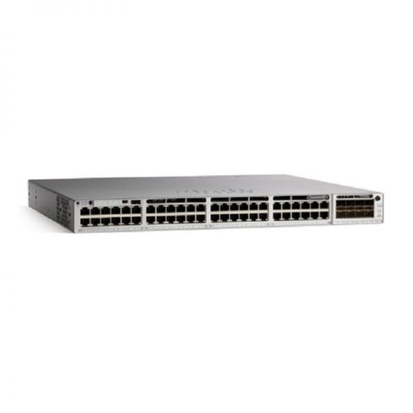 Cisco C9300-48UXM-A Switch Ethernet Catalyst C9300-48UXM-A - 48 puertos - Administrable - Gigabit Ethernet - 10/100/1000Base-T - Compatible con 2 capas - Par trenzado - Montable en rack