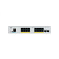 Cisco C1000-16P-2G-L Switch Ethernet Catalyst C1000-16P - 16 puertos - Administrable - Compatible con 2 capas - Modular - 2 ranuras SFP - Par trenzado, fibra óptica