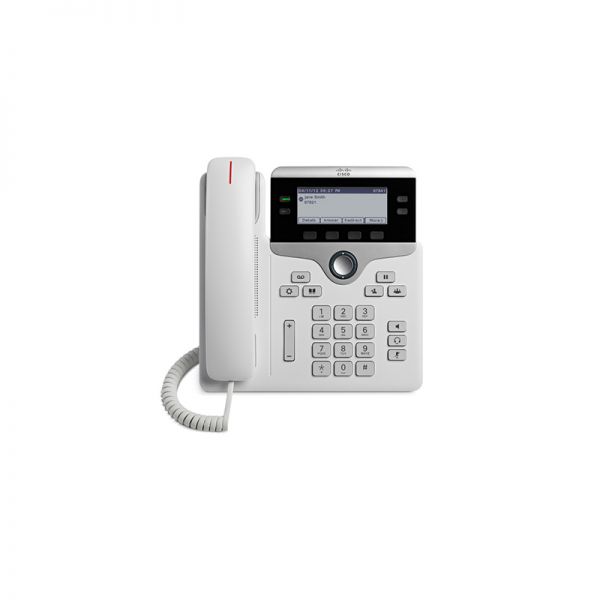 Cisco CP-7841-W-K9 teléfono IP Blanco 4 líneas