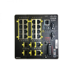 Cisco IE-2000-16TC-G-X dispositivo de redes Gestionado L2 Fast Ethernet (10/100) Negro