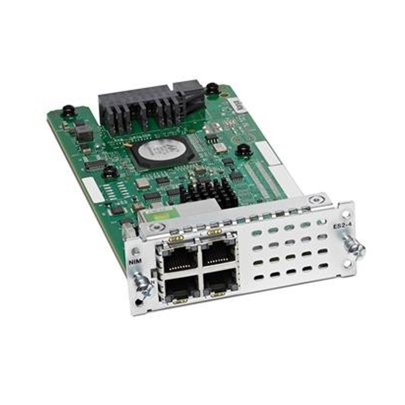 Cisco NIM-ES2-4 Dispositivo de red de conmutador Ge de 4 puertos de capa 2