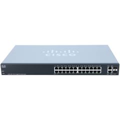 Cisco Small Business SG220-26P-K9 Gestionado L2 Gigabit Ethernet (10/100/1000) Energía sobre Ethernet (PoE) Negro