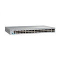 Cisco WS-C2960L-48TQ-LL Switch Ethernet Catalyst - 48 puertos - Administrable - Gigabit Ethernet - 10/100/1000Base-T, 10GBase-X - Compatible con 4 capas - Modular - Fuente de alimentación - Par trenzado, fibra óptica