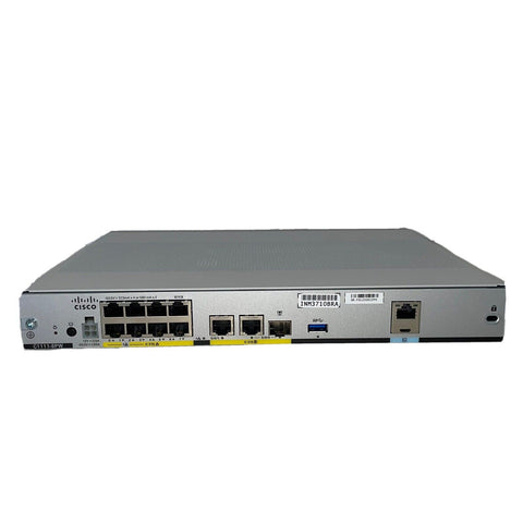 Cisco C1111X-8P Enrutador - 10 puertos - Puertos PoE - Puerto de