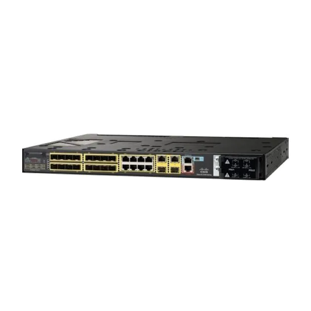 Cisco CGS-2520-16S-8PC Conmutador Ethernet con 16 puertos Fast Ethernet (FE) SFP, ocho puertos 10/100BaseTX/PoE+ y dos enlaces ascendentes Gigabit Ethernet de doble propósito