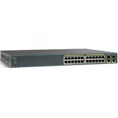 Cisco WS-C2960+24LC-S Switch Gestionado L2 Fast Ethernet (10/100) Energía sobre Ethernet (PoE) Negro