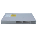 Cisco C9200L-24T-4G-E Switch Catalyst Layer 3 - 24 puertos - Administrable - Compatible con 3 capas - Modular - 4 ranuras SFP - Par trenzado, fibra óptica